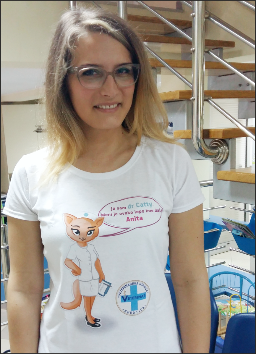 Foto 2: Majica koju je osvojila Anita - stoji joj savršeno.